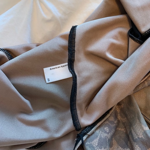 American Apparel Mesh Middle Bodysuit - Picture 4 of 4